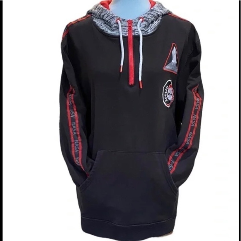 Buzz Aldrin/ NASA Apollo 3 Hoodie / L /Unisex - Picture 2 of 7